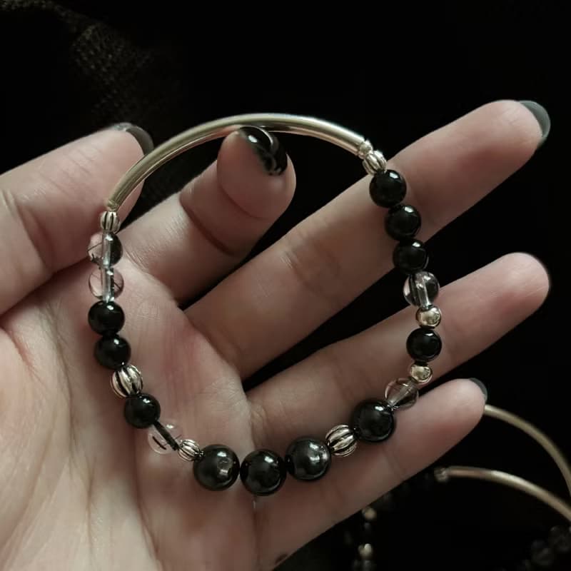 SS&CO | 金運石純銀水晶手鏈