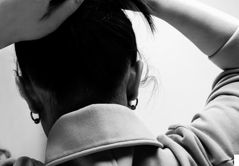 DISSOLVE設計師原創 簡約可拆圓珠男女同款鈦鋼耳環