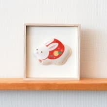 【喬遷禮物】吉祥玉兔緣起招福和紙掛飾 /小國和紙