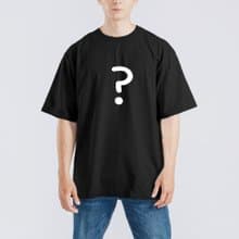 問號 ? 衣服 T恤 黑T 寬版 純棉 涼感衣 運動 機能衣 黑T