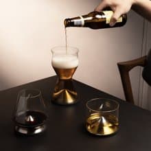 冰峰三重奏 越喝越冰涼的冰鎮酒杯 威士忌 葡萄酒 啤酒
