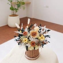 假期的午後陽光永生盆花  森色 開幕花禮 喬遷賀禮
