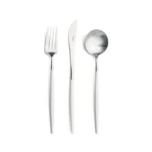 葡萄牙Cutipol GOA系列白柄主餐三件組(刀叉匙)