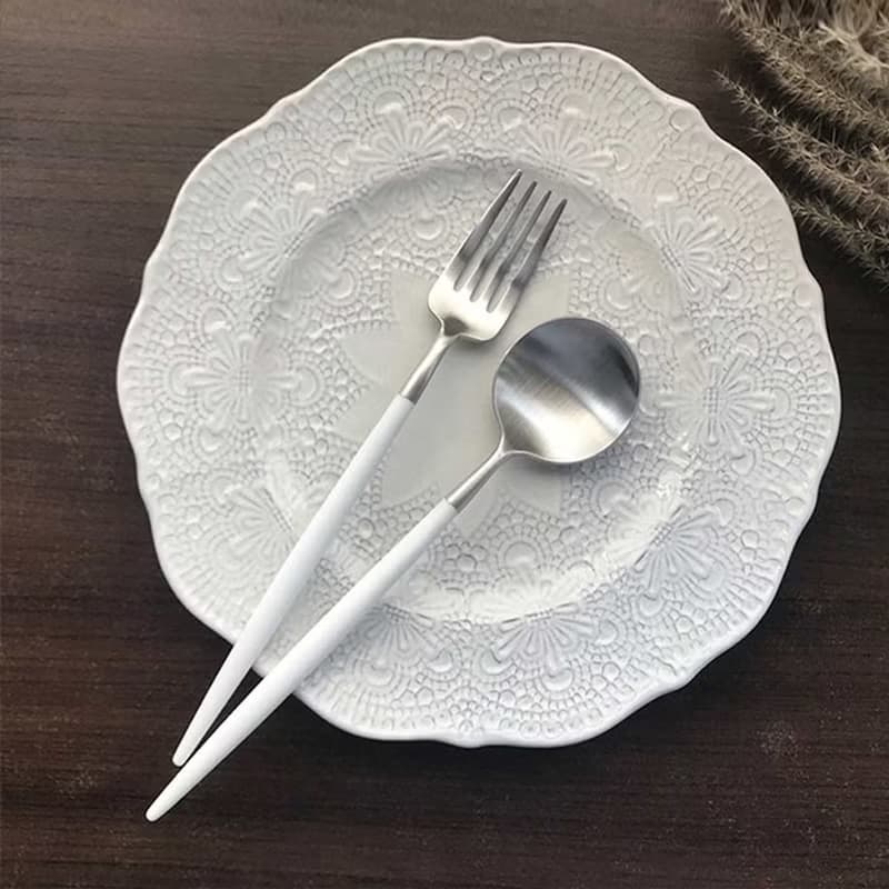 葡萄牙Cutipol GOA系列白柄主餐三件組(刀叉匙)