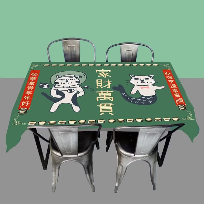 貓咪 桌布 露營