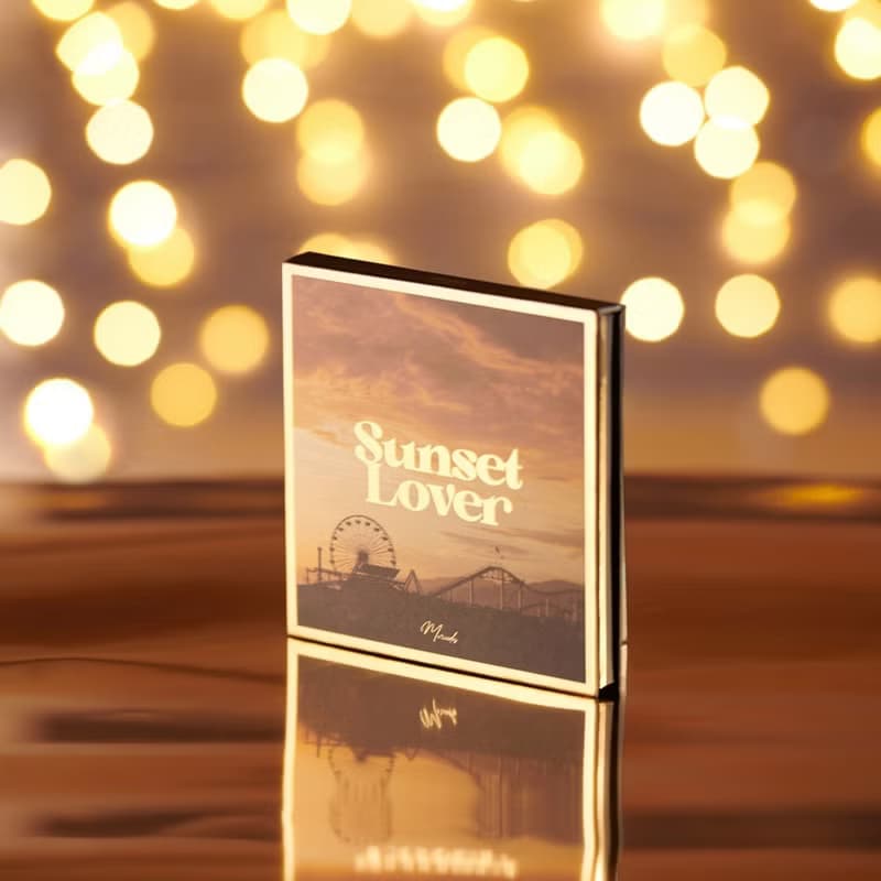 FreshO2 林倩聯名 SunsetLOVER 9色眼影盤 送禮 網紅同款