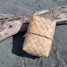 月桃戲 經典月桃盒/夏日編織盒/二入茶盒