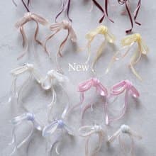 蝴蝶結 多色 耳環