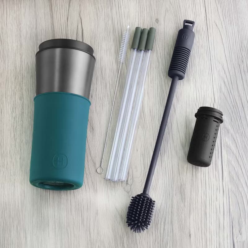 【超值四合一組合】450ml 兩用杯 | 時尚冷酷系列