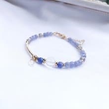 坦桑石 月光石 拉長石/丹泉石手鍊