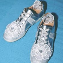 Acid Lace Low-Top Sneaker 酸性蕾絲德訓鞋 真皮
