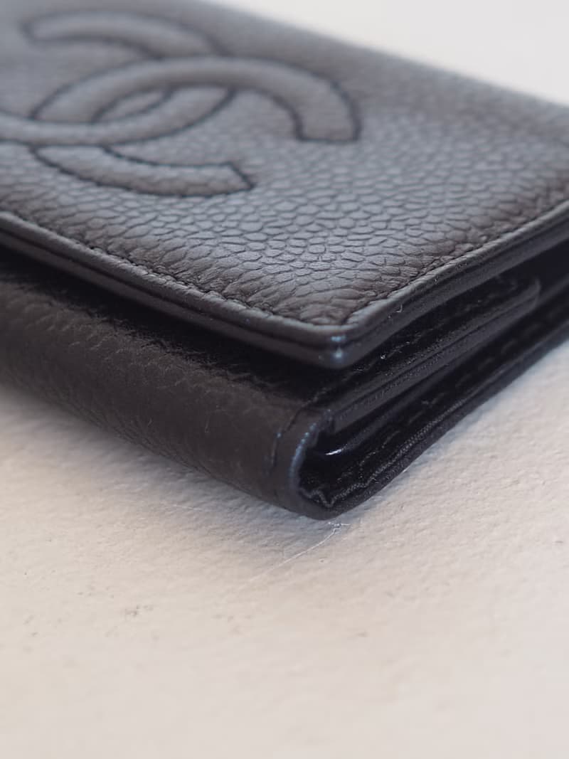 CHANEL シャネル COCO ココマーク キーケース ブラック レザー ヴィンテージ
