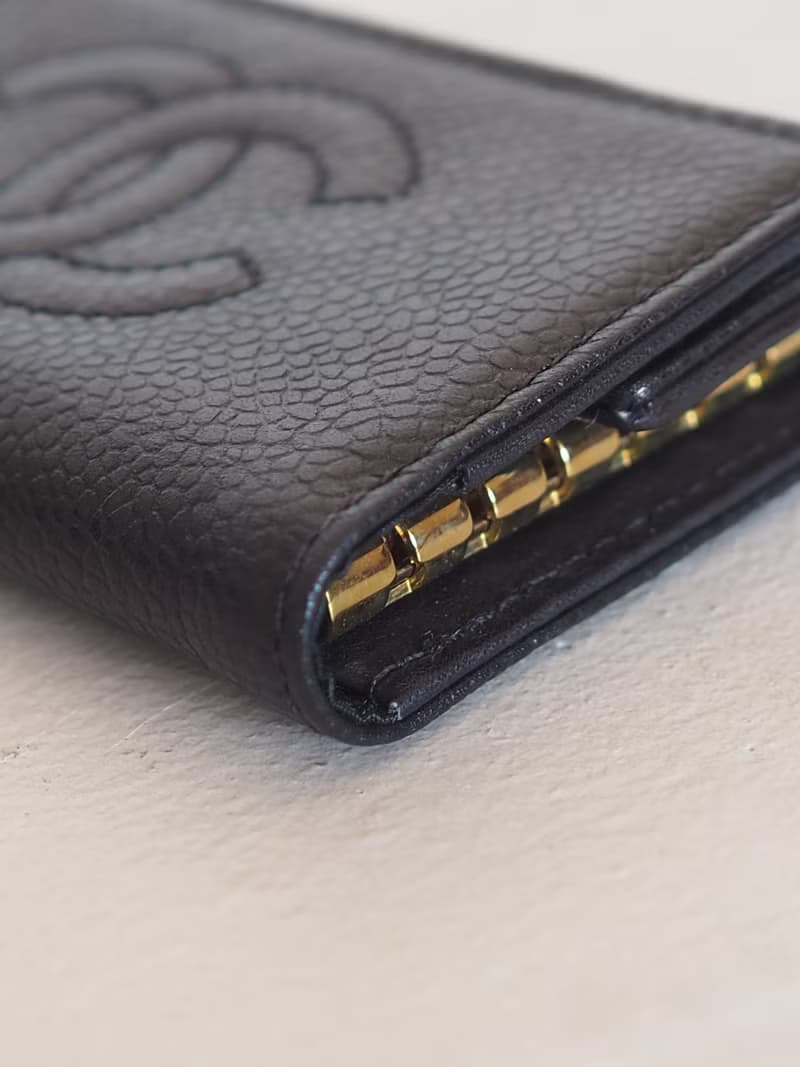 CHANEL シャネル COCO ココマーク キーケース ブラック レザー ヴィンテージ