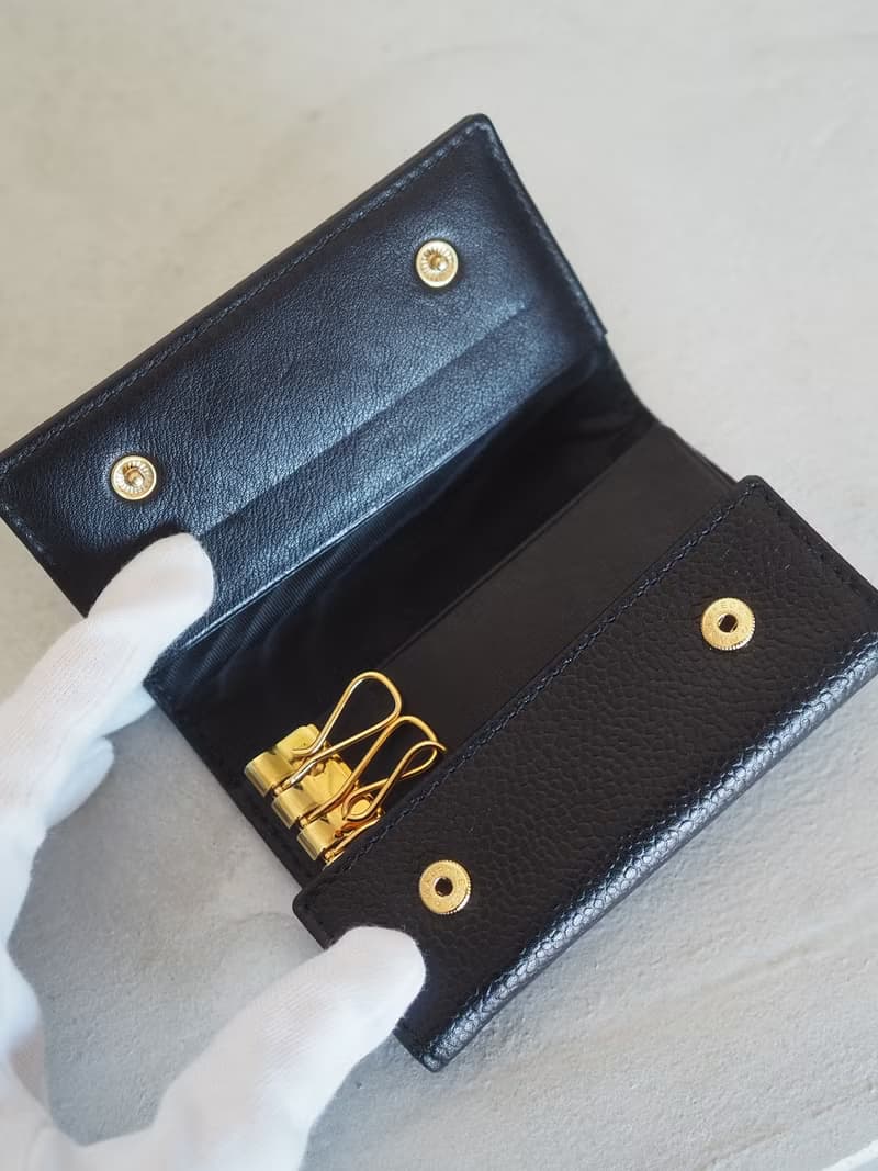 CHANEL シャネル COCO ココマーク キーケース ブラック レザー ヴィンテージ