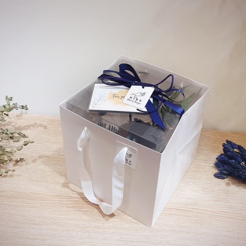 祝爸爸有錢花! 永生花有錢花迷你蛋糕/有錢花蛋糕/永生花/父親節