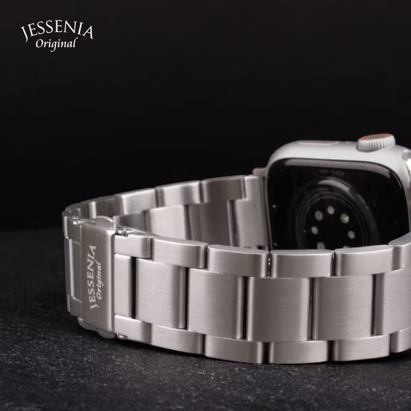 不鏽鋼三段式Apple Watch 蘋果手錶錶帶