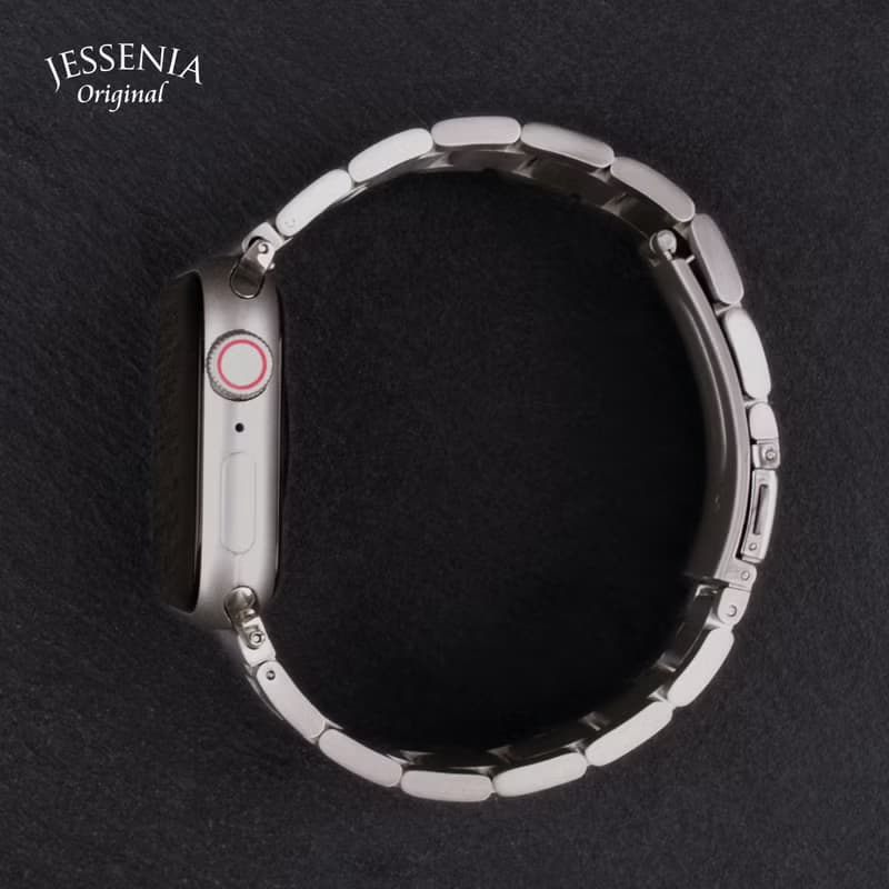 不鏽鋼三段式Apple Watch 蘋果手錶錶帶