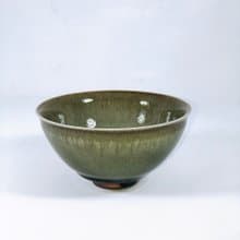 手作柴燒龍泉青瓷茶碗LONG008