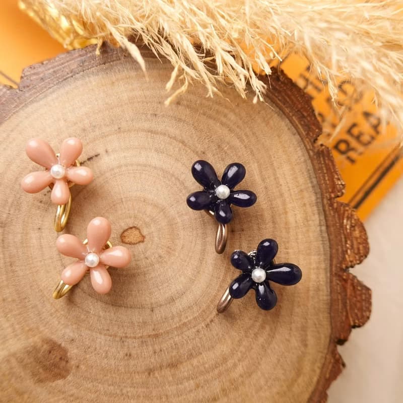 哈蜜花 無痛耳夾 / 粉