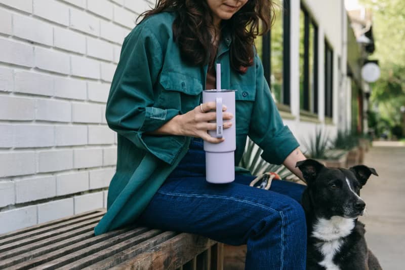 MiiR 雙層真空 保溫 保冰 大容量 全天 吸管杯 32oz/946mL 迷霧紫