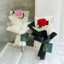 【單支大朵康乃馨永生花束】唯一主角|永生花|共兩色|快速出貨