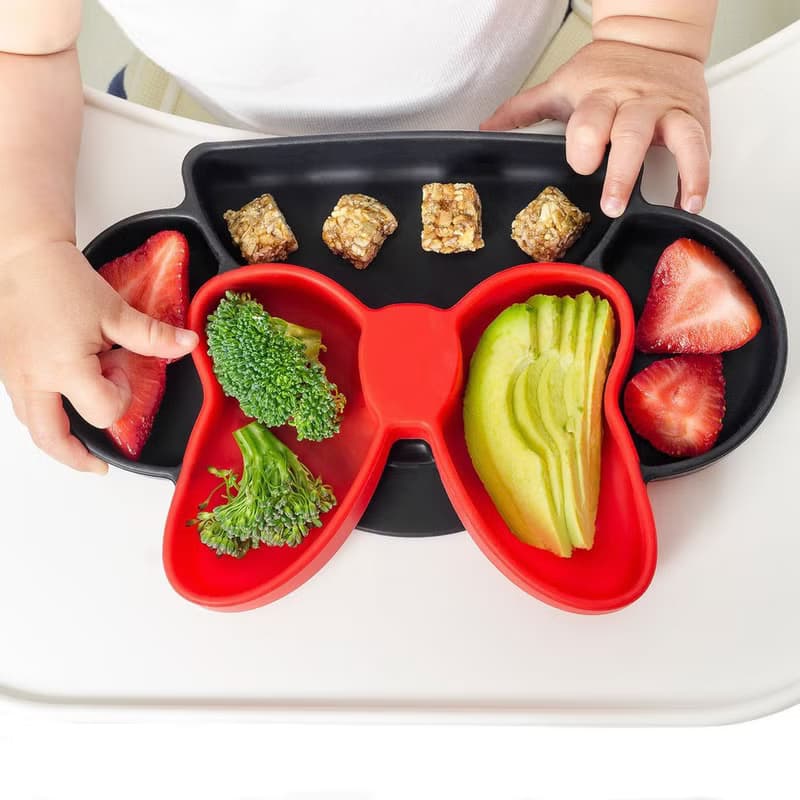 Bumkins 迪士尼寶寶矽膠餐盤(米妮)