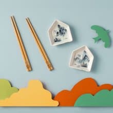 【祥鑫窯聯名】山水系列筷醬在一起禮盒組