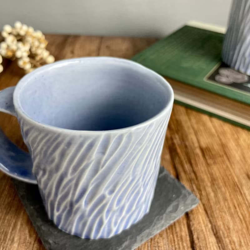 藍月晨霧咖啡杯