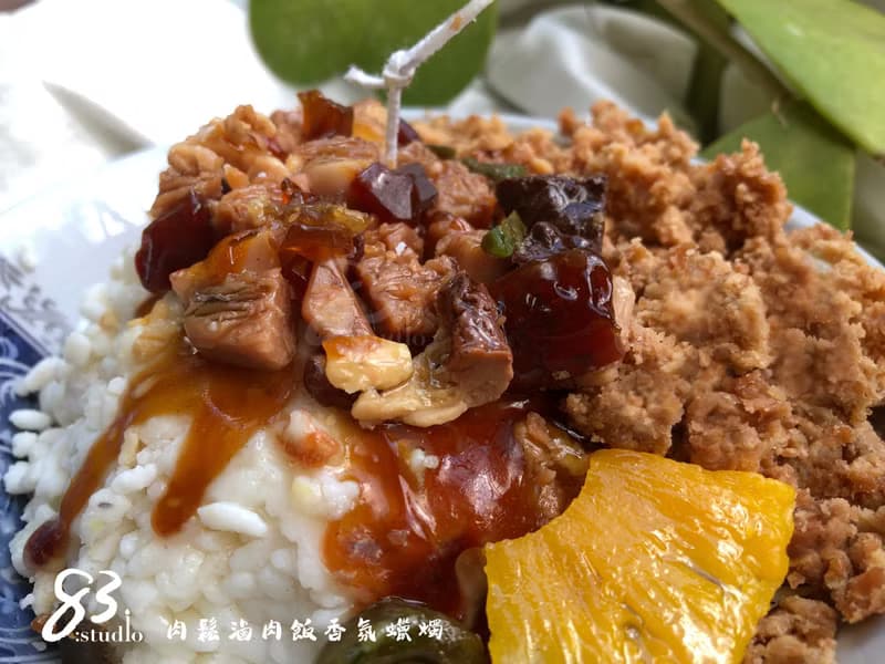 仿真台味滷肉飯蠟燭