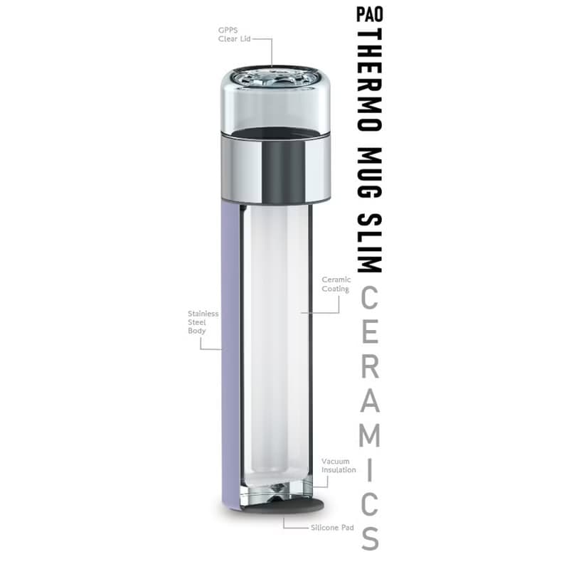 【原創設計茶具】陶瓷塗層泡茶保溫杯/泡茶杯-240ml 生日 母親節