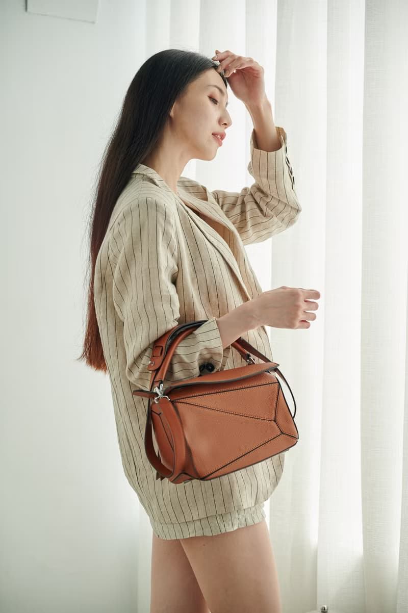 雙城故事幾何包 斜背包 真皮 側背包 手提包 包包 女包 單肩包