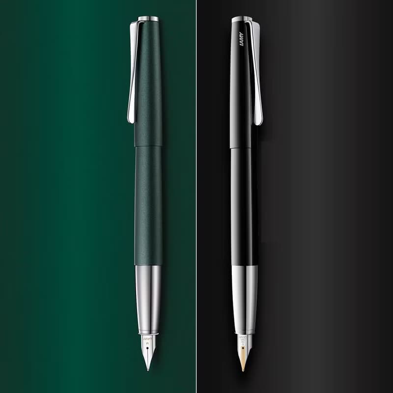 LAMY 鋼筆墨水禮盒 / studio 系列-鋼琴黑 (14K金筆尖)
