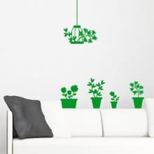 《Smart Design》創意無痕壁貼◆小品盆栽 8色可選