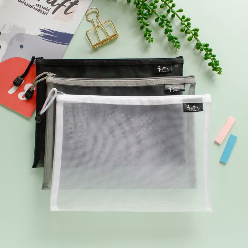 手作之 / 單層網狀收納袋 - A5