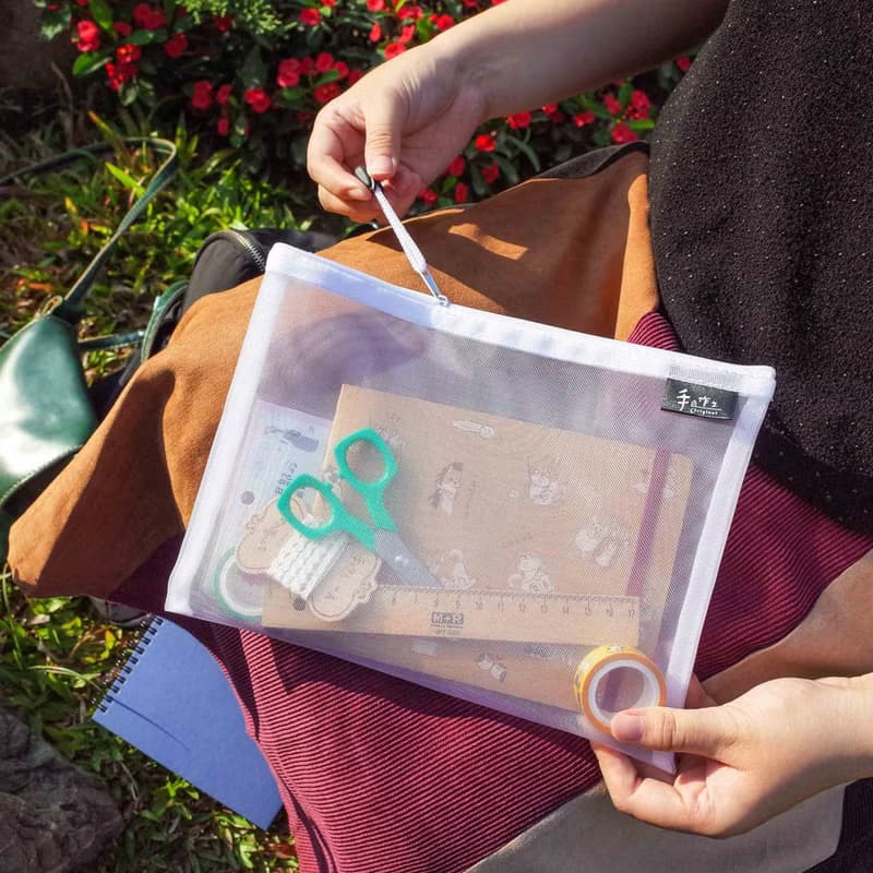 手作之 / 單層網狀收納袋 - A5