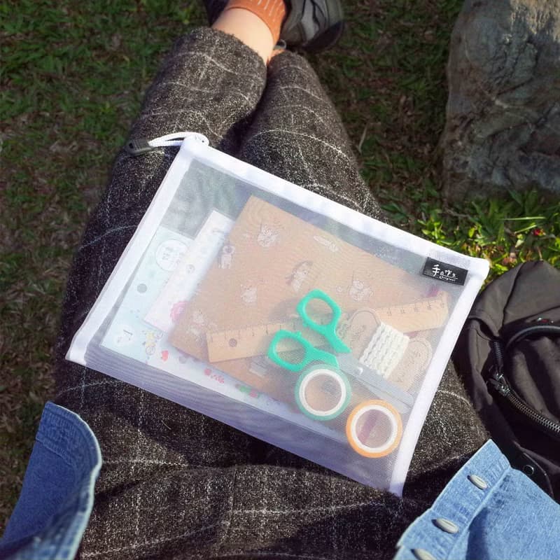 手作之 / 單層網狀收納袋 - A5