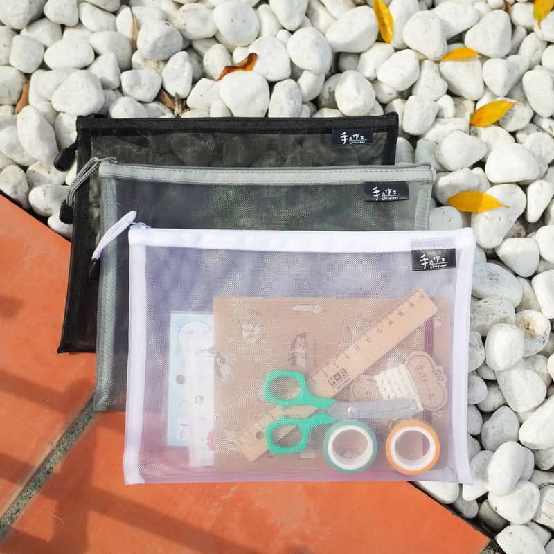 手作之 / 單層網狀收納袋 - A5