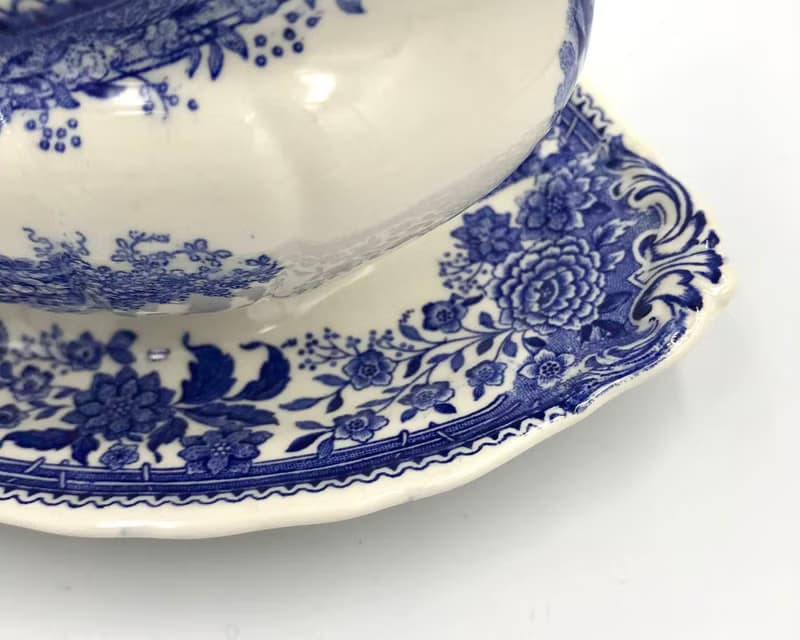 Villeroy 和 Boch 藍色 Burgenland 肉汁船