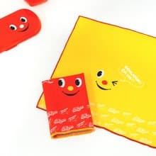 Nikyoro Mini Handkerchief 25cm×25cm Kids Towel Gift Lunchbox Lunch School