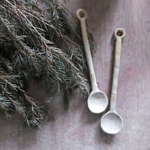 簡單生活 乳白溫潤陶匙