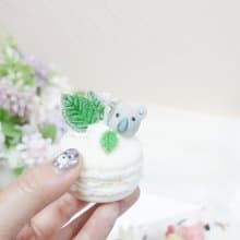樹熊馬卡龍香薰蠟燭