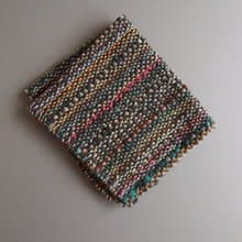 Handkerchief32　流星　cotton　手織り　gift　入學　畢業　母親節　禮物　生日禮物