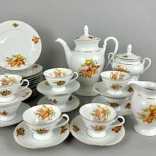 復古茶咖啡套裝 Edelstein Bavaria Ramona 系列 |復古瓷器