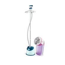 Philips 飛利浦 直立五段式蒸汽掛燙機 寶石藍 GC518/23