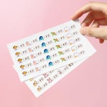 【正版原創】高質感 防水姓名貼-小版橫式150入(任選一款)