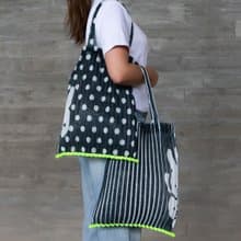 【Pinkoi x Miffy】前後印花皺摺網袋 3色入 限定預購 (第一批)