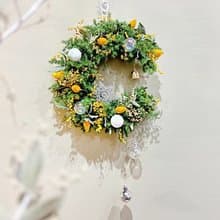 【雪松聖誕花圈】月光森林