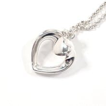 【日本直送 中古美品】ジョージジェンセン Georg Jensen ネックレス ペンダント 2002 ハート シルバー925 新品仕上げ済み アクセサリー