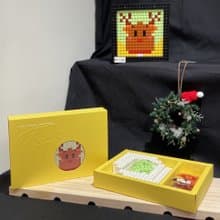 【聖誕拼圖 交換禮物】聖誕系列 16X16 DIY套裝-馴鹿