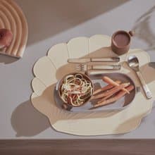 動物不鏽鋼餐具組/霧面銀